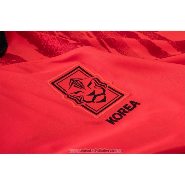 Camiseta del Corea del Sur 1ª Equipacion Manga Larga 2022